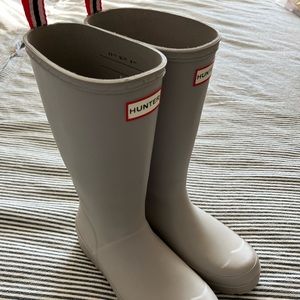 Hunter Original Play Tall Waterproof Rain Boot Women Size 10 Gray Used twice